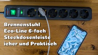 Brennenstuhl Eco-Line 6-fach Steckdosenleiste: Sicher und Praktisch