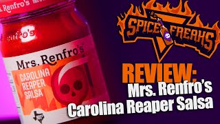 Tex Mex ZEST, Reaper HEAT and Mega FLAVOR! Mrs. Renfro's Carolina Reaper Salsa Review | Spice Freaks