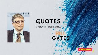 Bill Gates Quotes about Life and Success