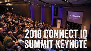 DCR Sports Tech Keynote - Connect IQ Summit 2018