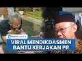 Viral Video Kader Muhammadiyah Abdul Mu'ti Menteri Pendidikan Dasar-Menengah Lesehan Ajari Buat PR