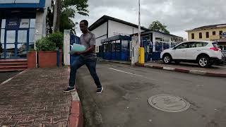 Walk around a street in Malabo, Equatorial Guinea