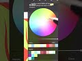 Procreate Tips #26: Analogous Color Mode!  #shorts