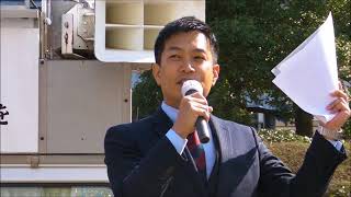 谷川智行・前衆院比例選挙区東京ブロック候補 街頭演説 in 光が丘- 2018/03/25