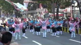 紀州よさこい連　紀風　～KOBE ALIVE 2011・２日目(神戸花時計線)