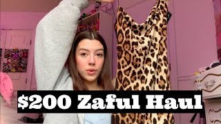 $200 ZAFUL TRY ON HAUL!| sissy sheridan