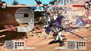 【Aelcto】聖騎士之戰：奮戰 Guilty Gear -Strive- KY 版邊應對擇中段+折返式連段