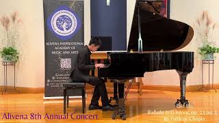 Eric Liu Ballade in G minor, op  23 no  1