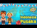 Indonesia Pusaka (Indonesia Tanah Air Beta) - Lagu Wajib Nasional (Video Lirik) Song of Kids