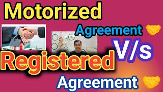 Normal Agreement v/s Registered Agreement ka Kya hai / Antar kya kai? | Property Deal