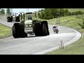 Yamaha ZYF-R1 vs Monster John Deere Tractor at Old SPA