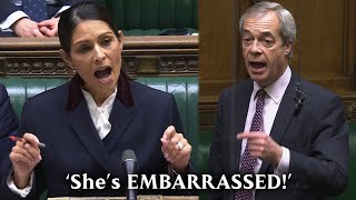 Nigel Farage HUMILIATES Priti Patel for having a ‘problem with basic math’