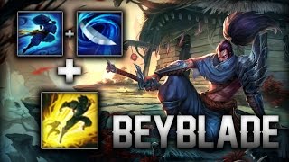 HOW TO DO THE BEYBLADE TRICK - YASUO -