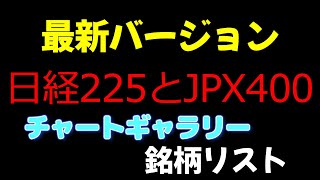 【銘柄入れ替えリスト】最新版の日経225とJPX400を合わせたリスト作りました！　ライン公式アカウントはこちら→ https://lin.ee/4bamocr