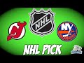 New Jersey Devils vs New York Islanders 4/15/24 NHL Free Pick | NHL Betting Tips