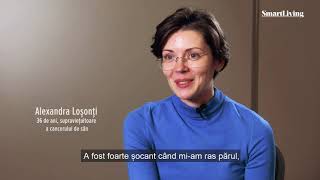 Cancerul la sân: „Am trecut prin tratament rece ca o piatră”. Povestea Alexandrei Loșonți