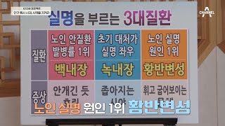 실명을 부르는 3대 질환: 백내장, 녹내장, 황반변성♨ 노인 실명 원인 1위는? | 100세 프로젝트 11 회