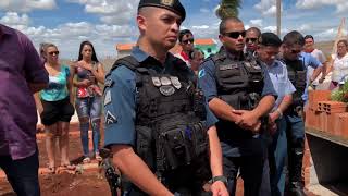 Maracaju: Emoção marca o sepultamento do Policial Militar Juciel Rocha Professor