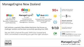 ManageEngine Unified Endpoint  Management and Security Seminar NZ 2020