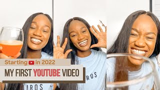 My First Youtube Video | Start Youtube in 2023 | Do it Afraid | YouTube Intro| Precious King
