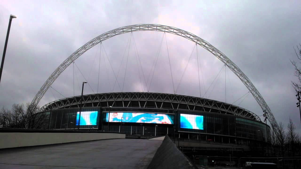 Newly Installed Digital Signage At Wembley Stadium - YouTube