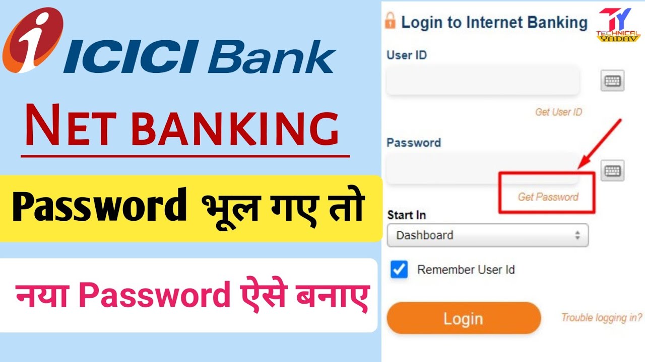 How To Reset Icici Internet Banking Password 2023 | Icici Bank Internet ...