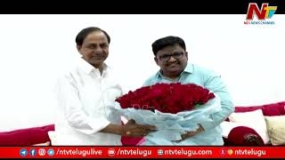 Newly Elected BRS MLC's Under MLA Quota Meet CM KCR | Ntv