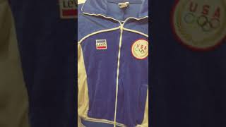 Vintage 1980 Olympic USA TRACK SUIT