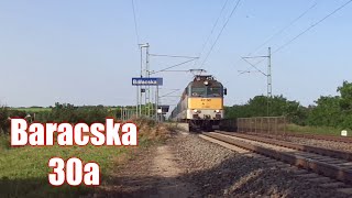 MÁV 30a Baracska magyar vasút vonatok