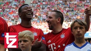 FC Bayern: Teampräsentation 2015 in der Allianz Arena ohne Schweinsteiger