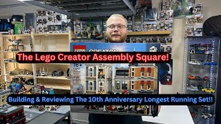 The Lego Creator Expert Assembly Square! (Building and Reviewing the 10th Anniversary Modular Set!!)