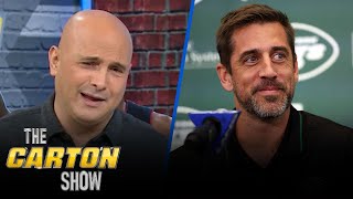 NY Jets 2023 schedule released, Craig's reveals expectations for Aaron Rodgers | THE CARTON SHOW