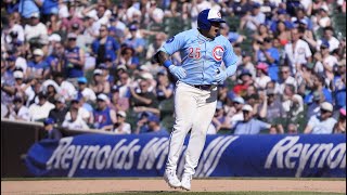 Moisés Ballesteros highlights: Cubs rookie records first MLB hit, collects two RBI vs. White Sox