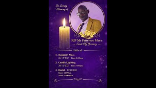 THE LATE PATTERSON MUYA