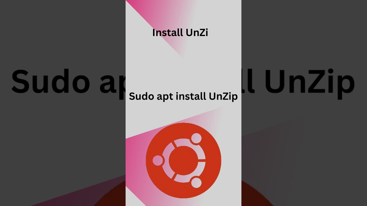 Установить Zip и распаковать Ubuntu Linux #install #zip #unzip #ubuntu #ubuntu22 #linux #ubuntu22.04