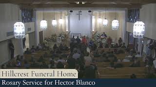 Rosary Service for Hector Blanco