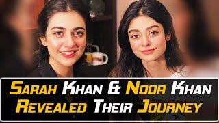 SARAH KHAN and NOOR KHAN LIVE | Beautiful Sisters | First Time Together