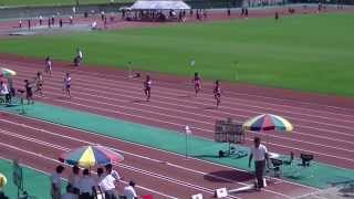 2013静岡中部中学新人共通女子200予選7組