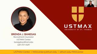 Master of Education - Information Session | UST MAX Center
