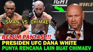 MENGEJUTKAN ! Begini Komentar Presiden UFC Soal Khamzat Chimaev VS Kamaru Usman | Berita UFC Terbaru