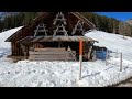 🇨🇭diemtigtal swiss village bern region walking in snow original sound