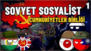 SOSYALİZM KURTARACAK | HEARTS OF IRON 4 - MULTIPLAYER | SSCB#1