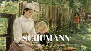 舒曼《童年即景》第一首（陌生的國家和人民）Schumann \