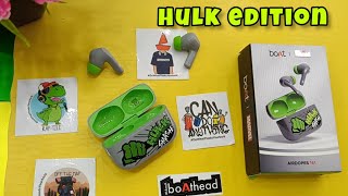 boAt 161 Hulk edition Unboxing and review 💥🤯