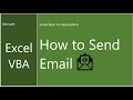 How To Send Email Using Excel VBA
