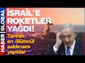 İSRAİL'E TARİHİ SALDIRI! Hayfa'yı Roketlerle Vurdular: Ölüler Var