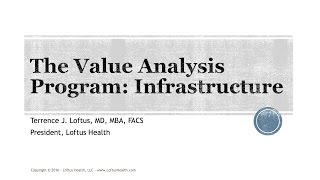 Value Analysis Program: Part 5