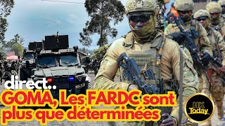 EDITION SPECIALE: EN DIRECT DE GOMA, SITUATION CONFUSE, GOMA SOUS CONTROLE DES FARDC