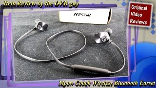 Mpow Coach Wireless Bluetooth Earset Review 🎧