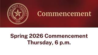 Spring 2026 6pm Thursday May 14